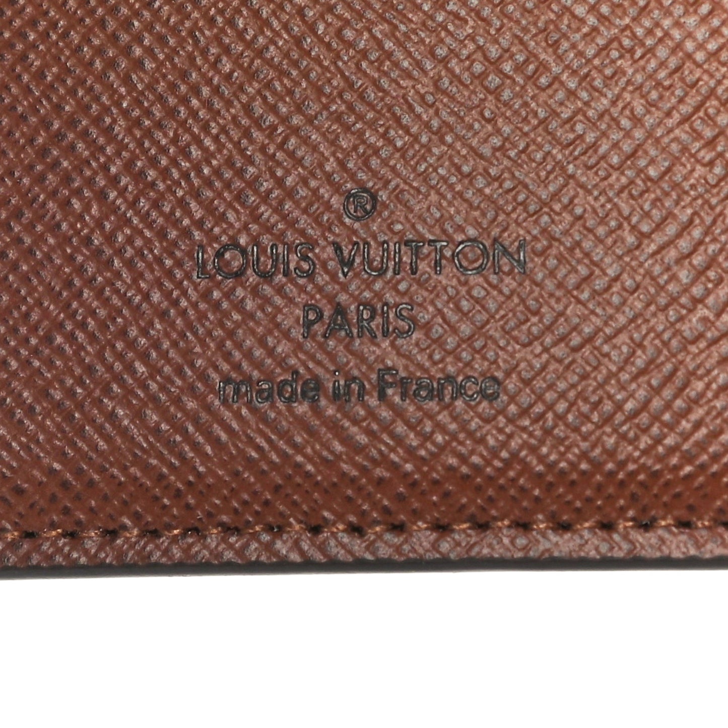 Monogram Pocket Agenda Cover