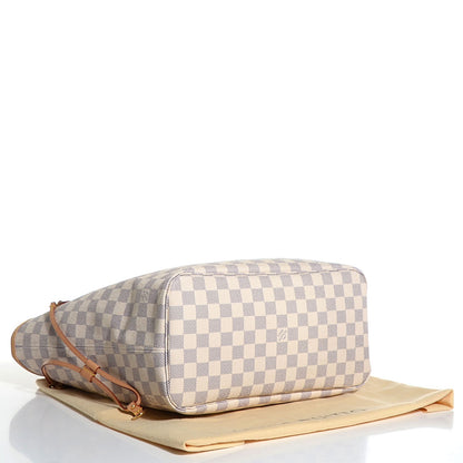 Louis Vuitton Damier Azur Neverfull MM 4 of 8