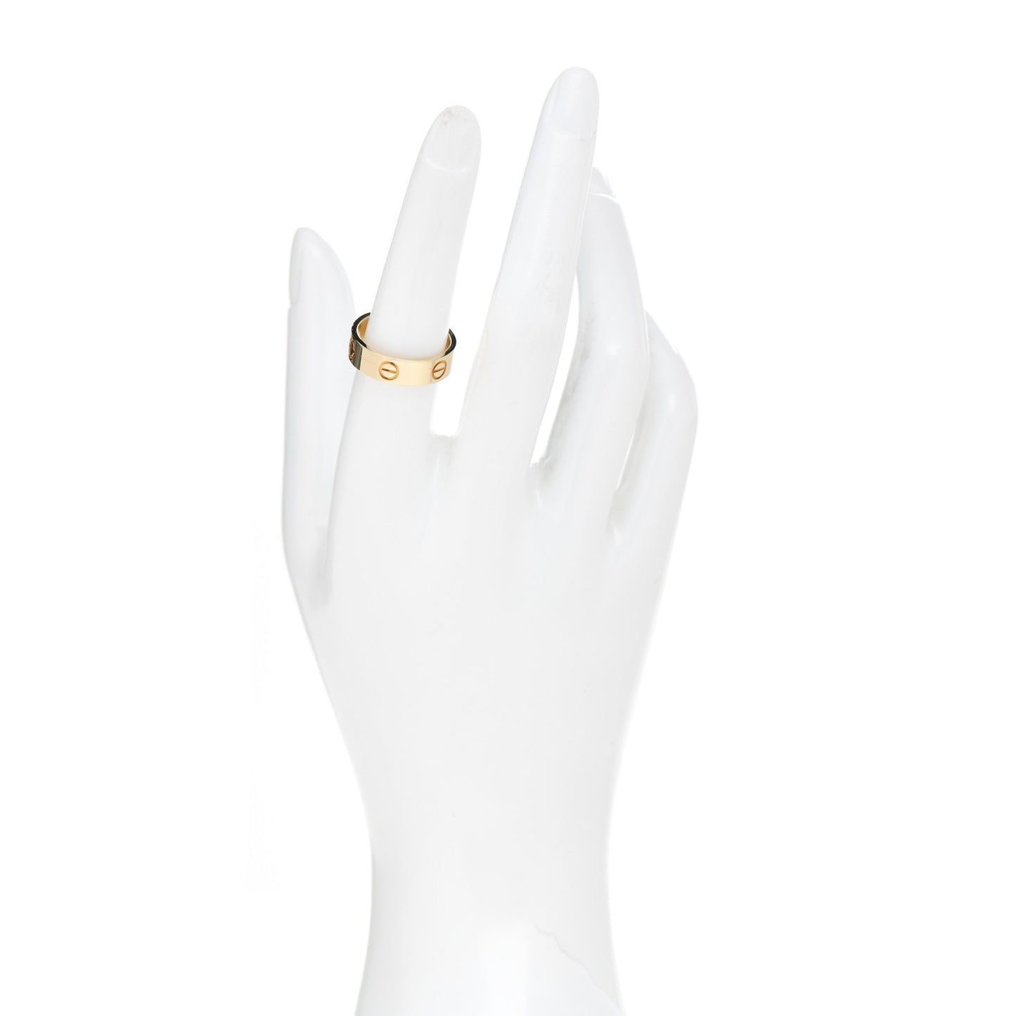 18K Yellow Gold 5.5mm LOVE Ring 55 7.25