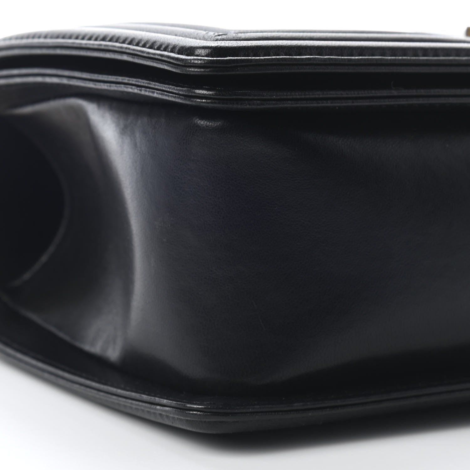 Chanel Lambskin Quilted Medium Boy Flap Black 8 of 9