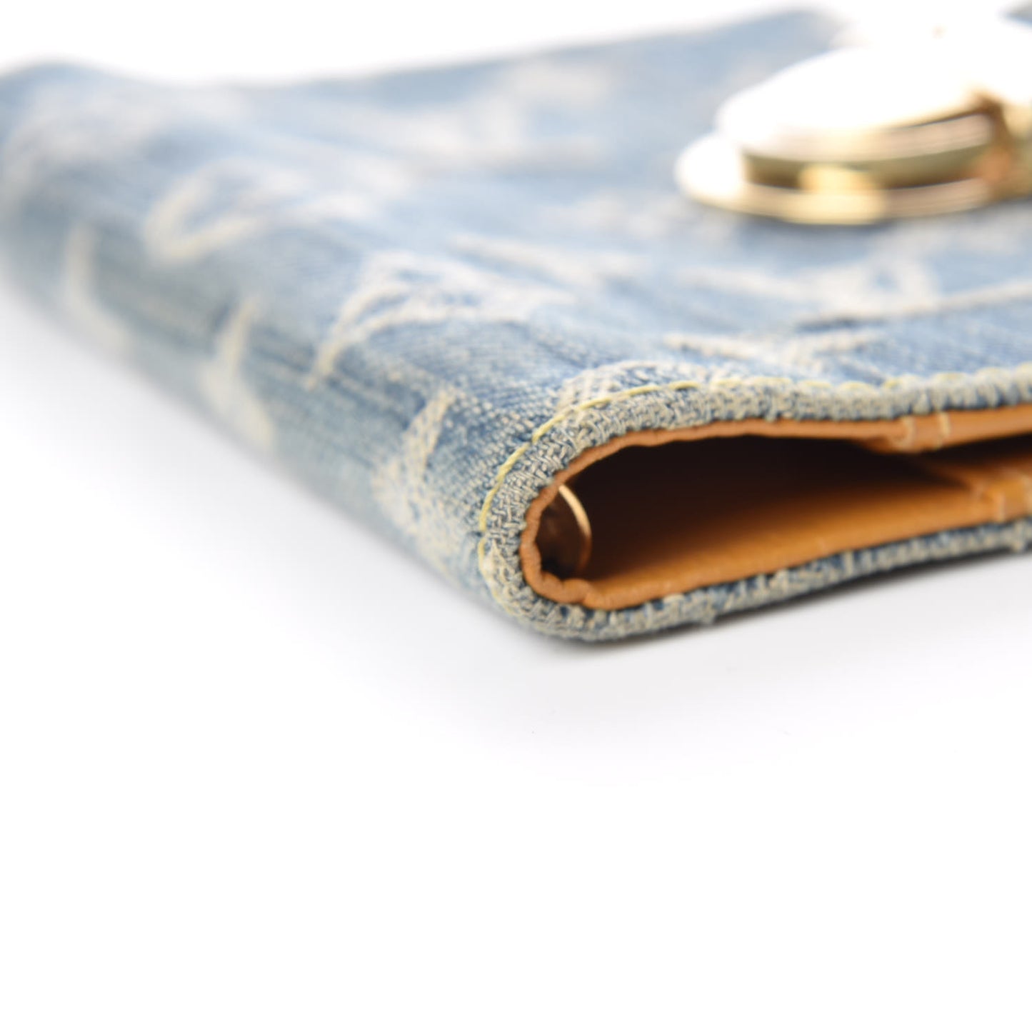 Monogram Denim Agenda PM Blue