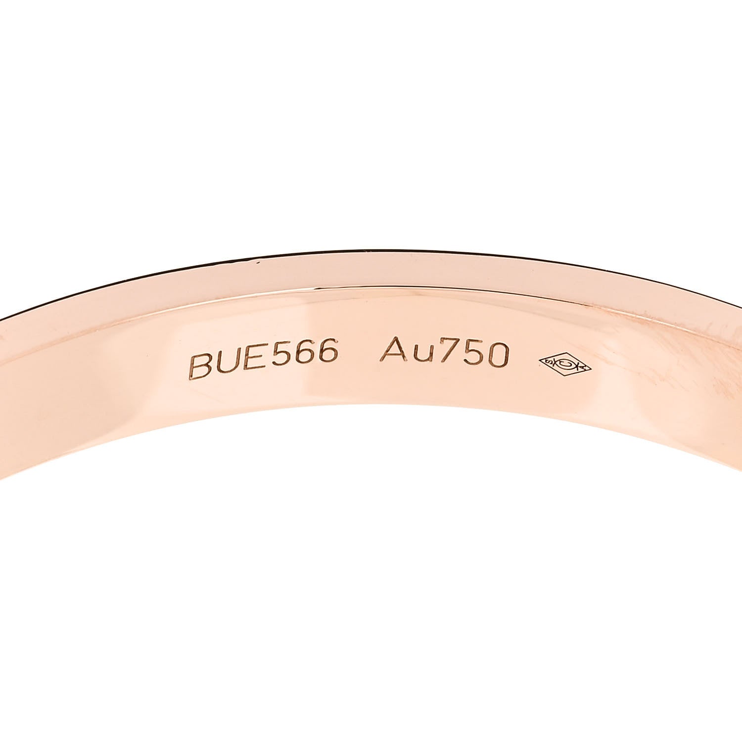 Cartier 18K Pink Gold LOVE Bracelet 19 5 of 7