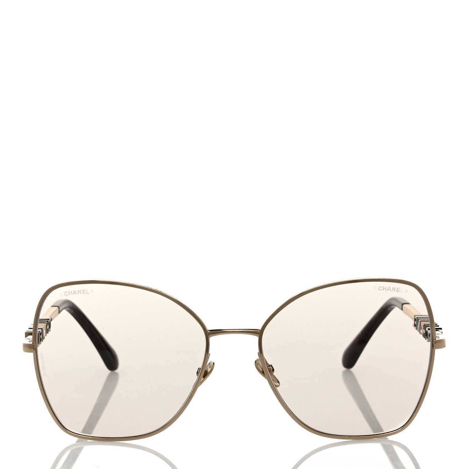 Chanel Metal Butterfly Sunglasses 4283 Brown 2 of 8