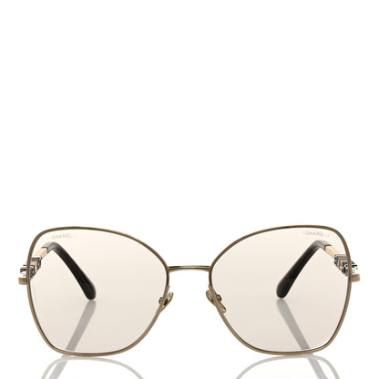 Chanel Metal Butterfly Sunglasses 4283 Brown 2 of 8