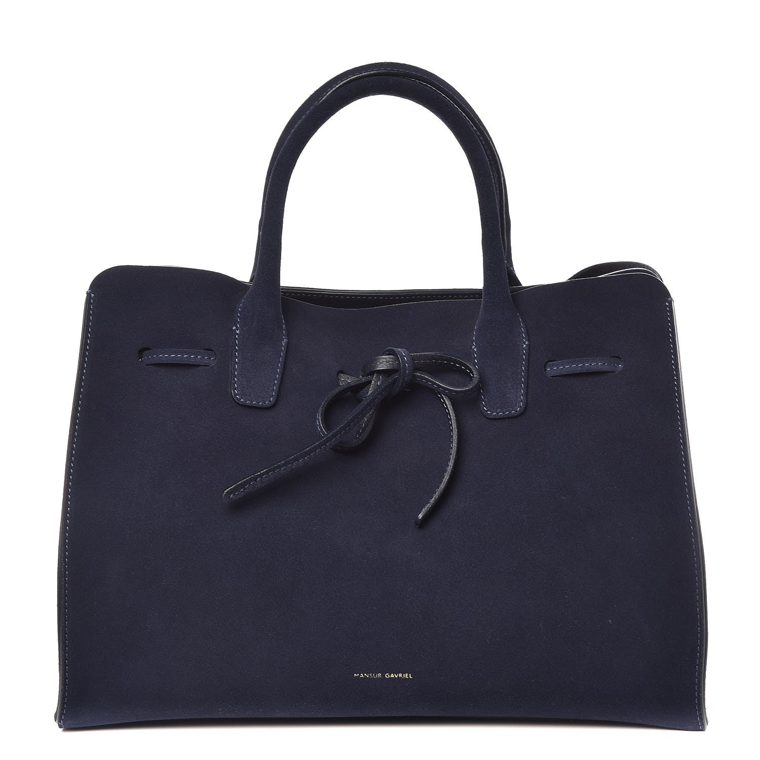 Mansur Gavriel Suede Sun Bag Blu 1 of 6