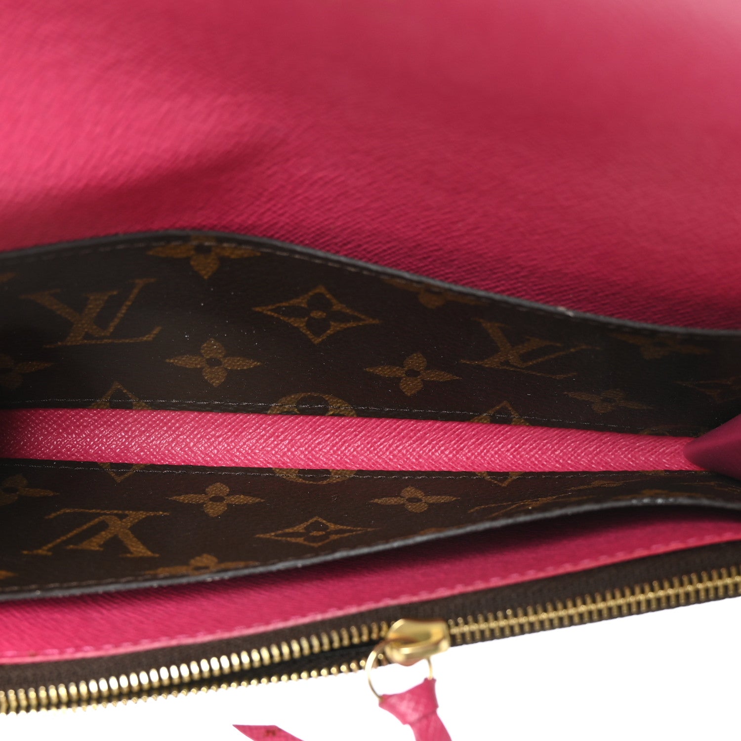 Louis Vuitton Monogram Emilie Wallet Hot Pink 5 of 7