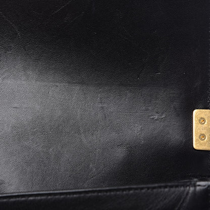 Chanel Lambskin Quilted Mini Boy Flap Black 8 of 17
