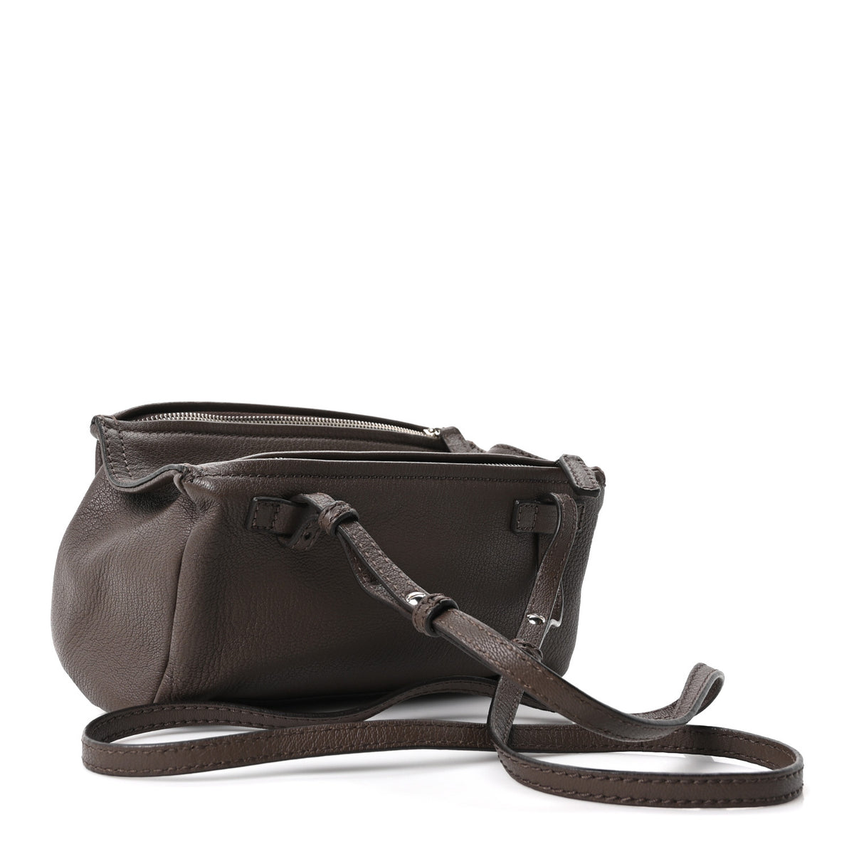 Sugar Goatskin Mini Pandora  Heather Grey