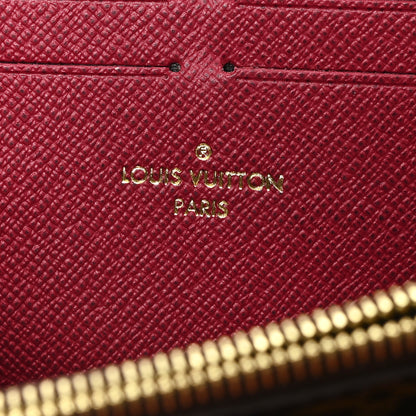 Louis Vuitton Monogram Clemence Wallet Fuchsia 6 of 6