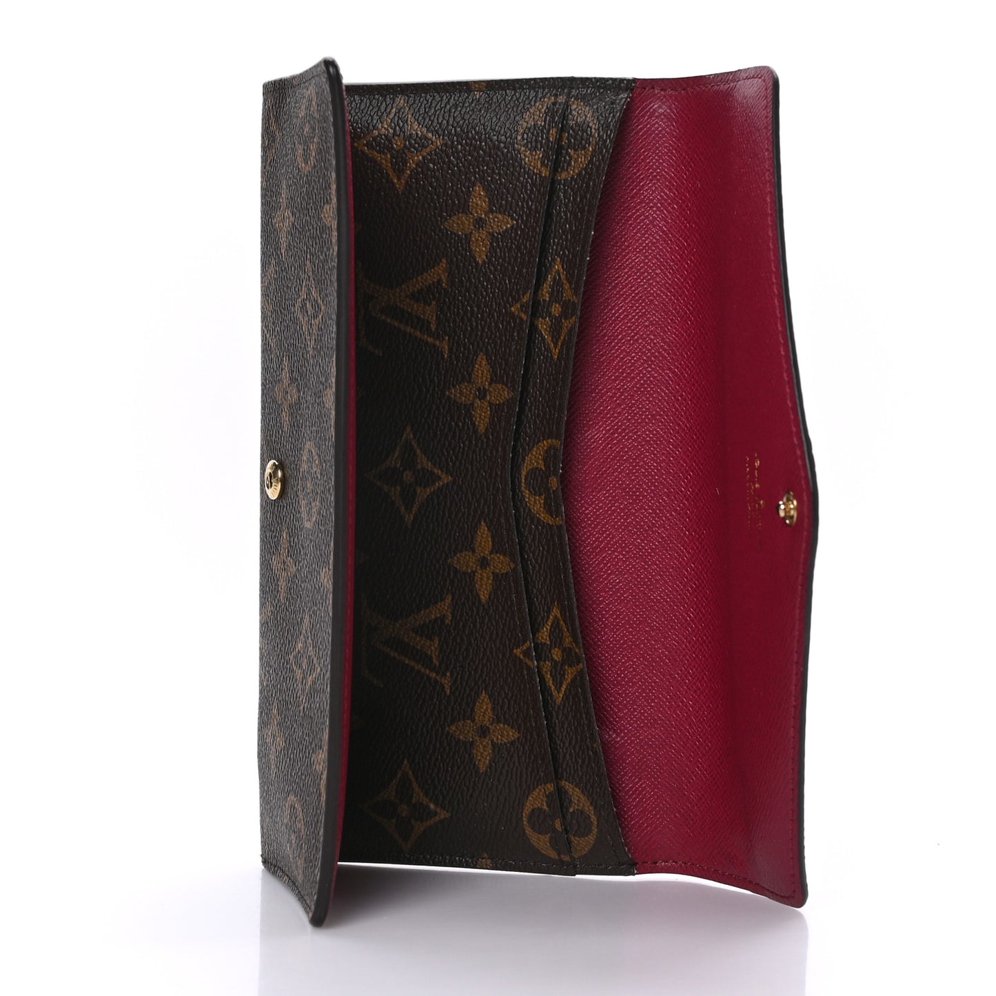 Monogram Josephine Wallet Fuchsia