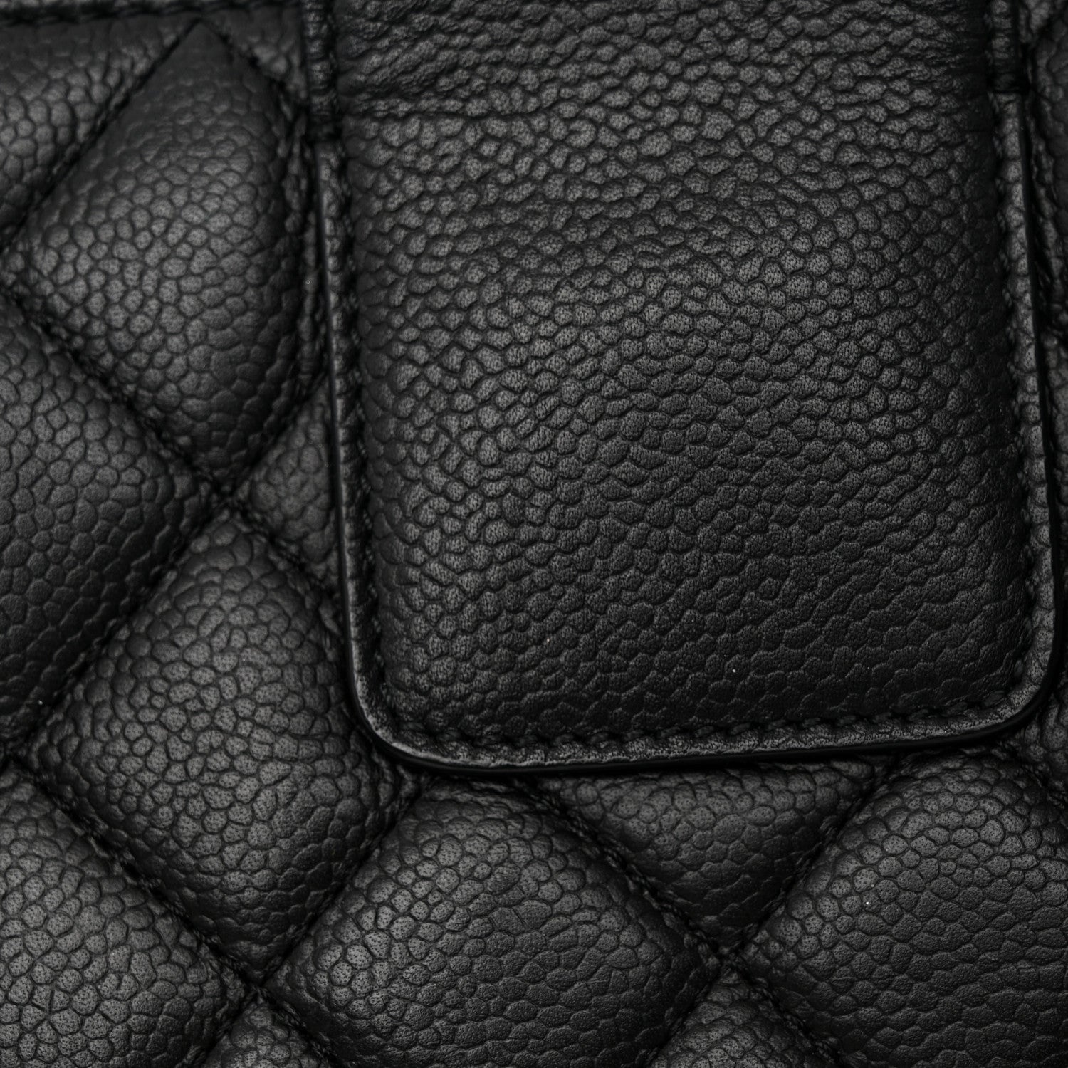 Chanel Caviar Quilted Small CC Box Shopping Tote Black 14 of 15