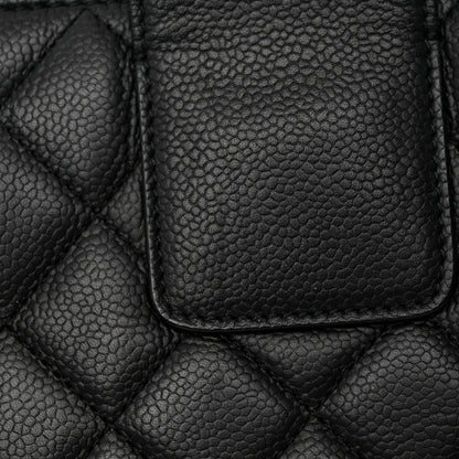 Chanel Caviar Quilted Small CC Box Shopping Tote Black 14 of 15