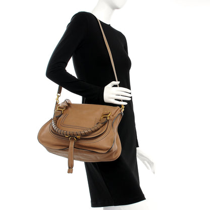 Chloe Calfskin Medium Marcie Satchel Nut 2 of 9