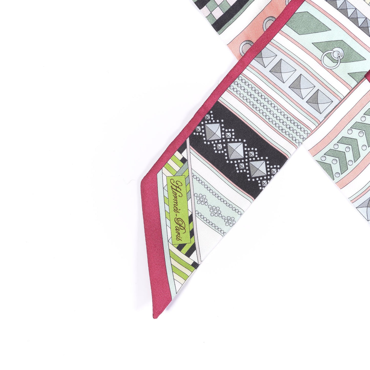 Silk Colliers De Chiens Twilly Rose Vif Vert D Eau Rose