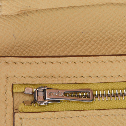 Hermes Epsom Bearn Gusset Wallet Soufre 12 of 20