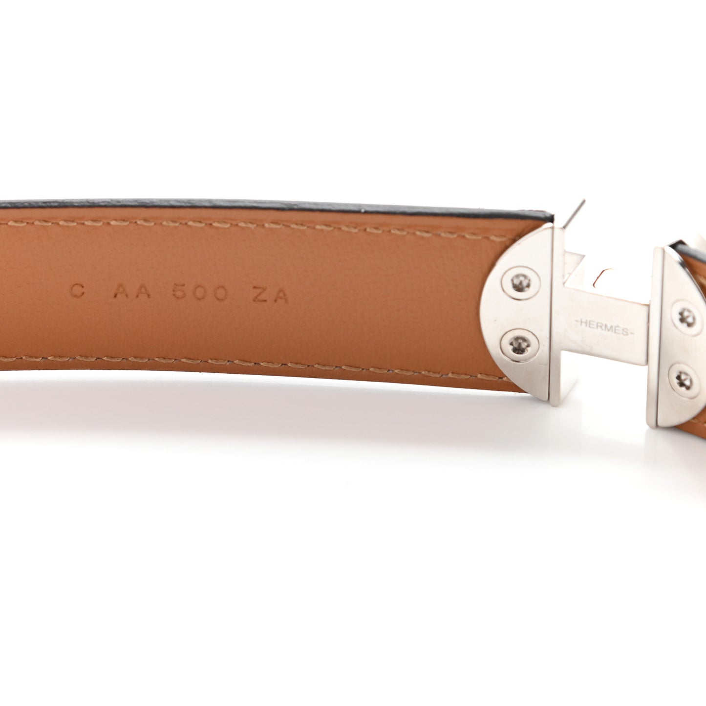 Epsom 24mm Hermes 2002 Metal Belt Gold