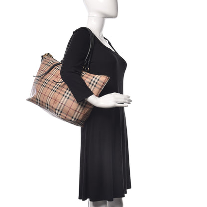 Burberry Haymarket Check Medium Salisbury Tote Chocolate 2 of 10