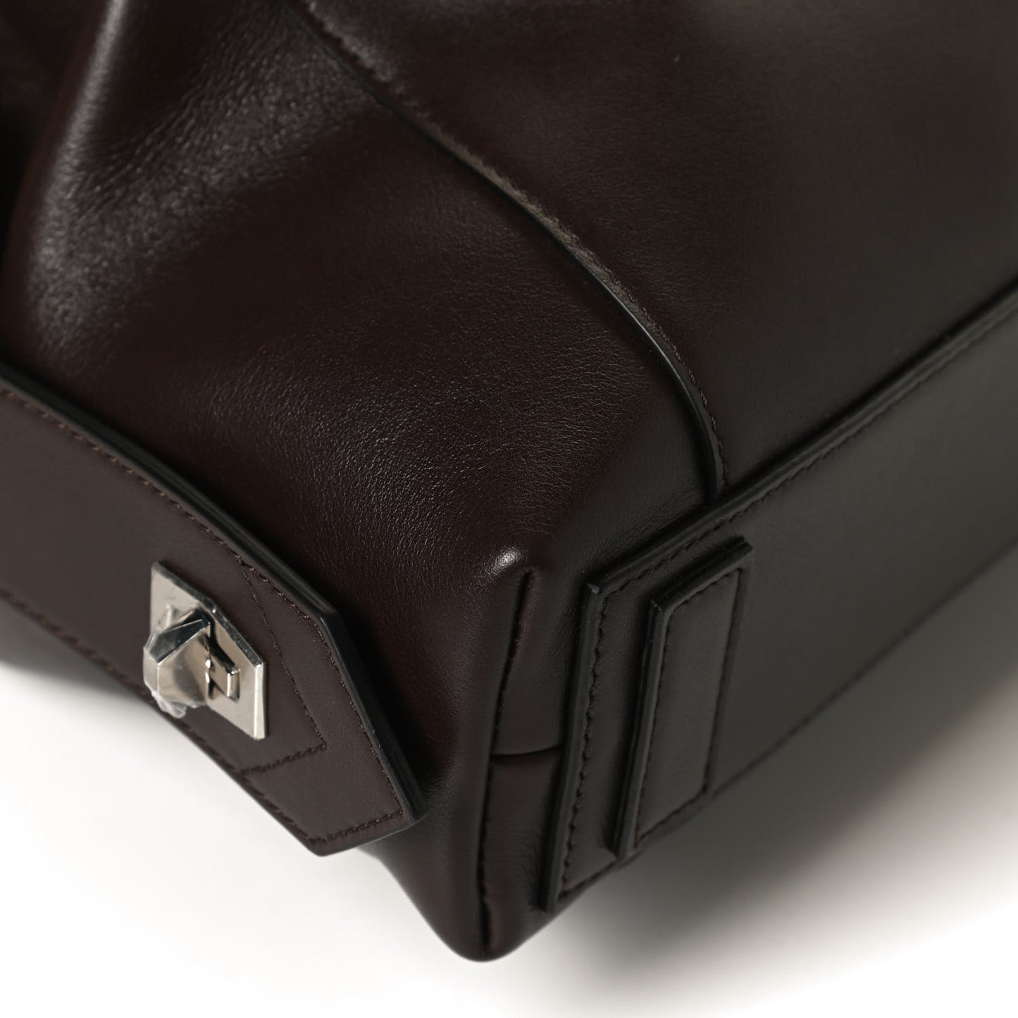 Calfskin Small Soft Antigona Chocolate