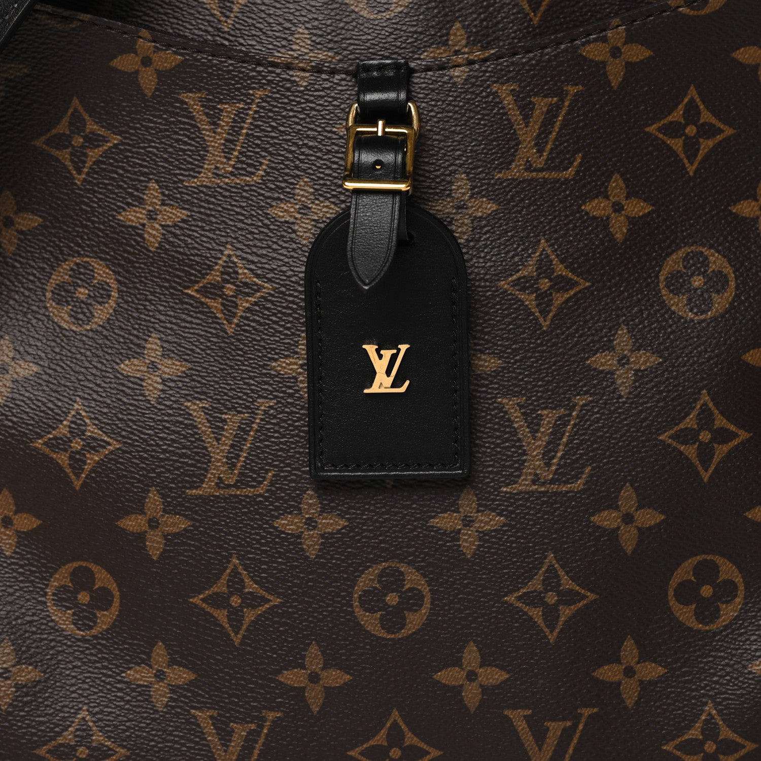 Louis Vuitton Monogram Odeon MM Black 7 of 11