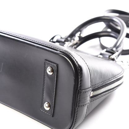 Louis Vuitton Epi Alma BB Black 6 of 12