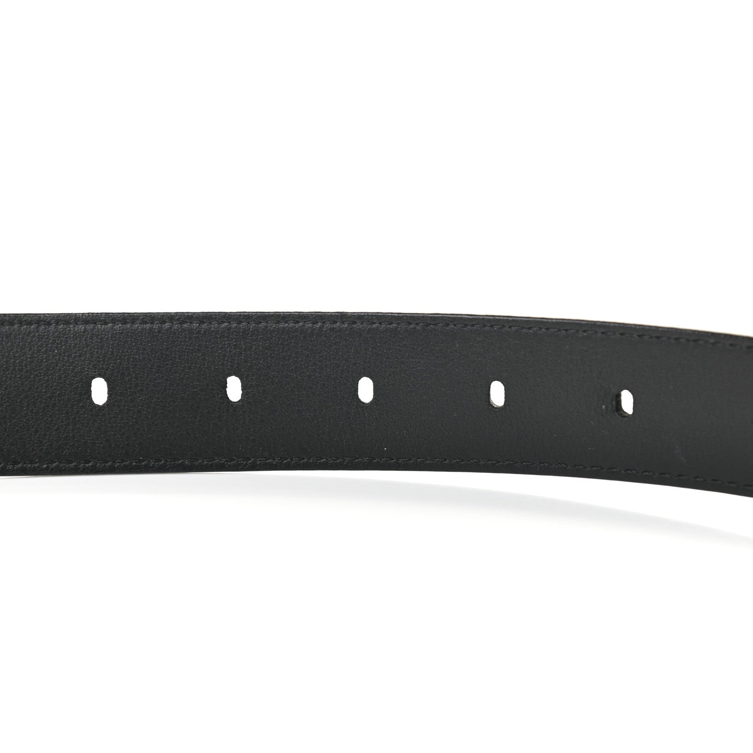 Louis Vuitton Calfskin Belt 100 40 Black 5 of 6