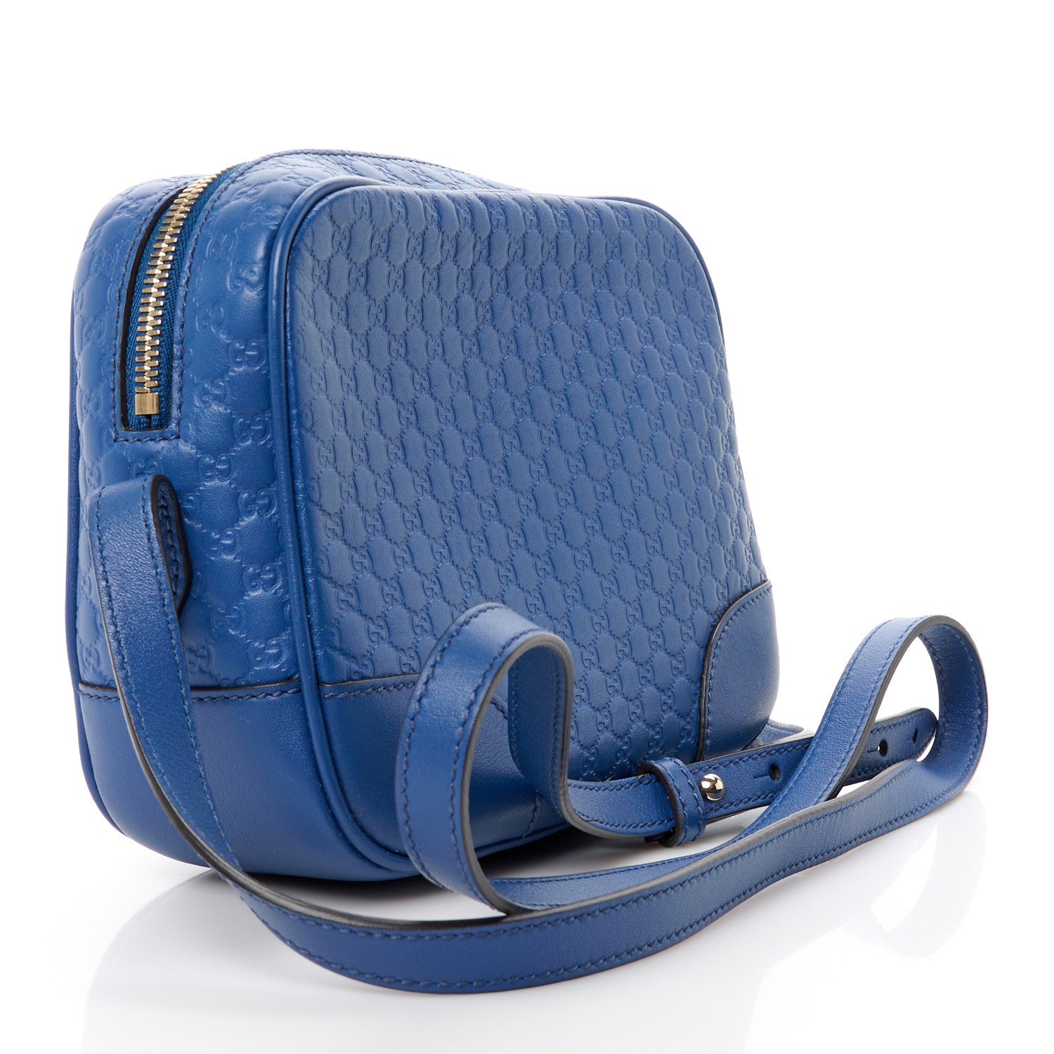 Gucci Soft Microguccissima Mini Bree Messenger Bag Caspian 3 of 11