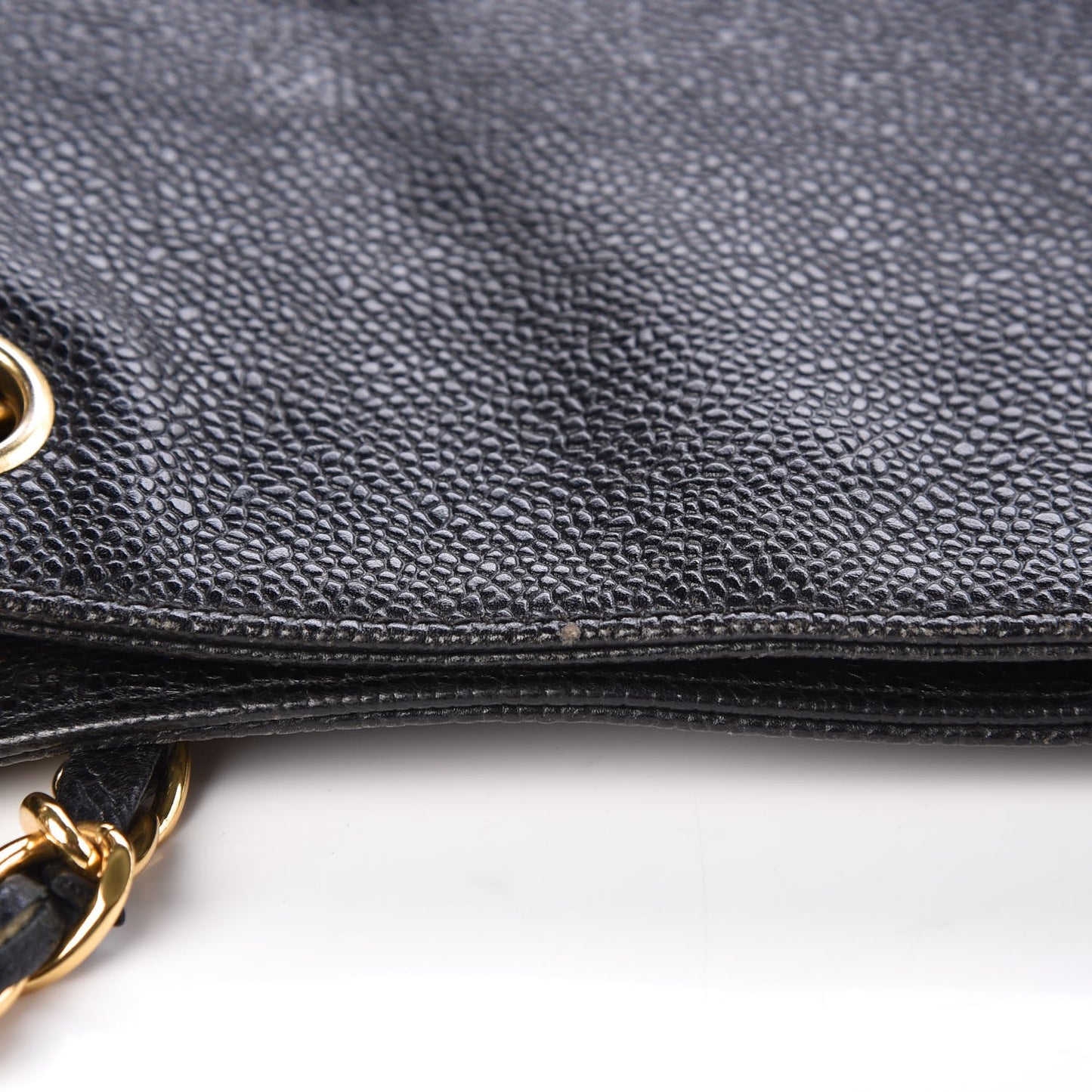 Caviar Shoulder Bag Black