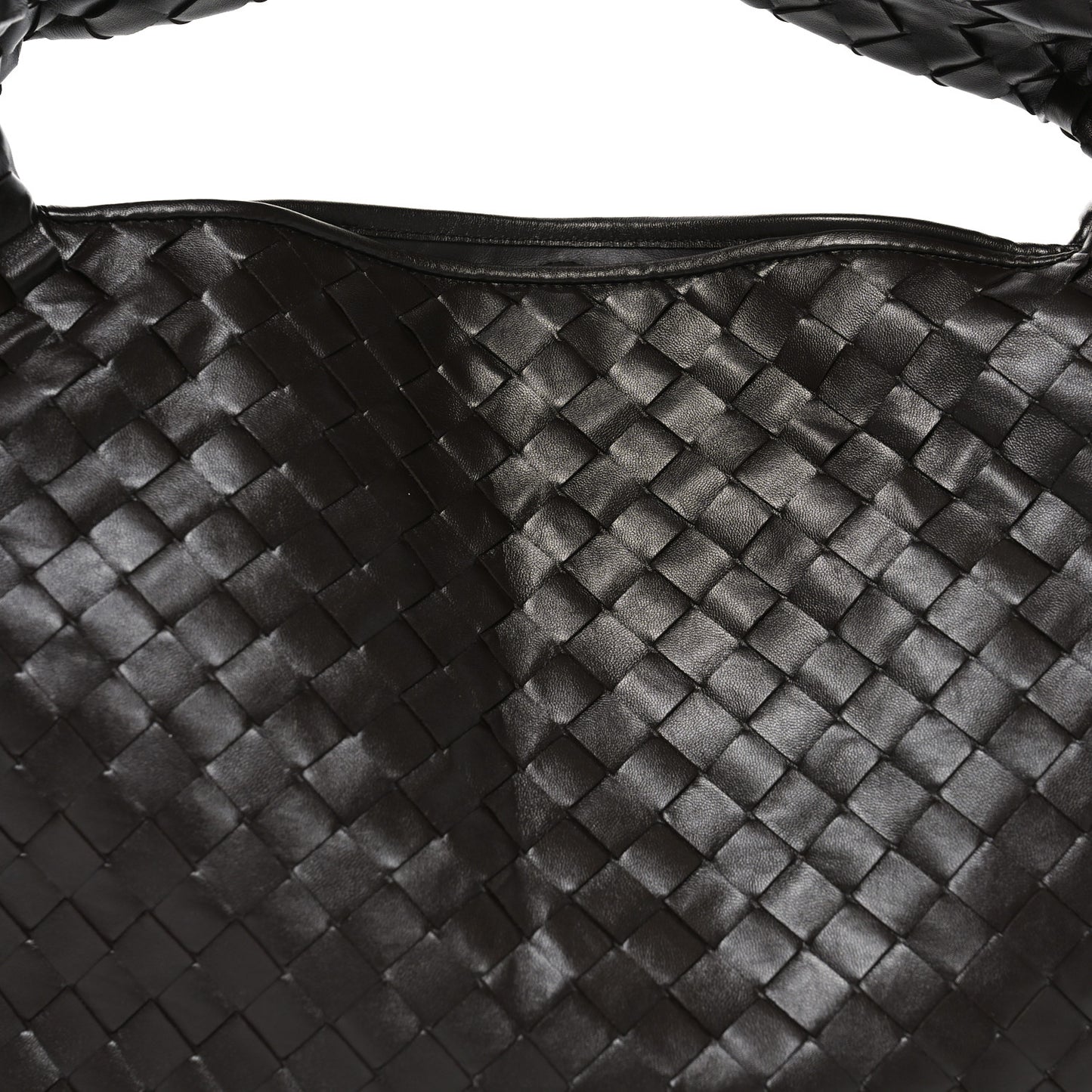Calfskin Intrecciato Small Hop Fondant