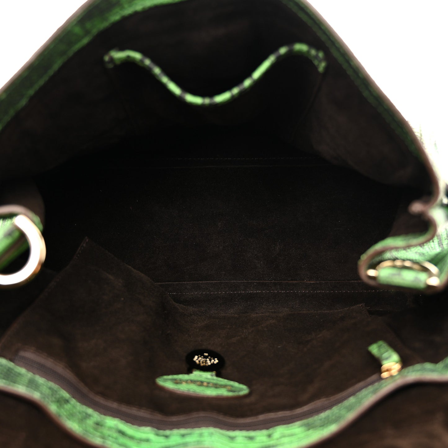 Lizard Print Travel Day Grass Green