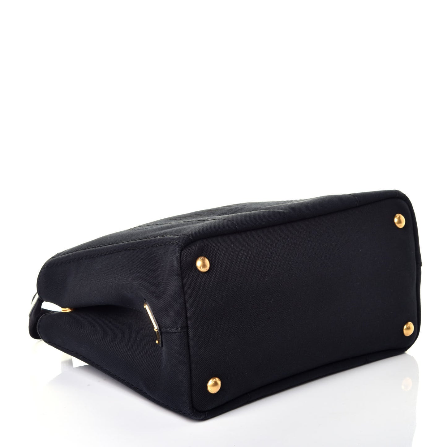 Canapa Small Logo Tote Black