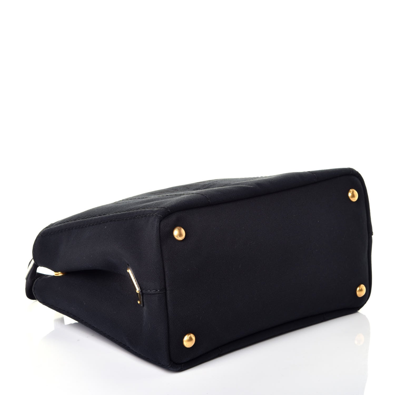Prada Canapa Small Logo Tote Black 4 of 8