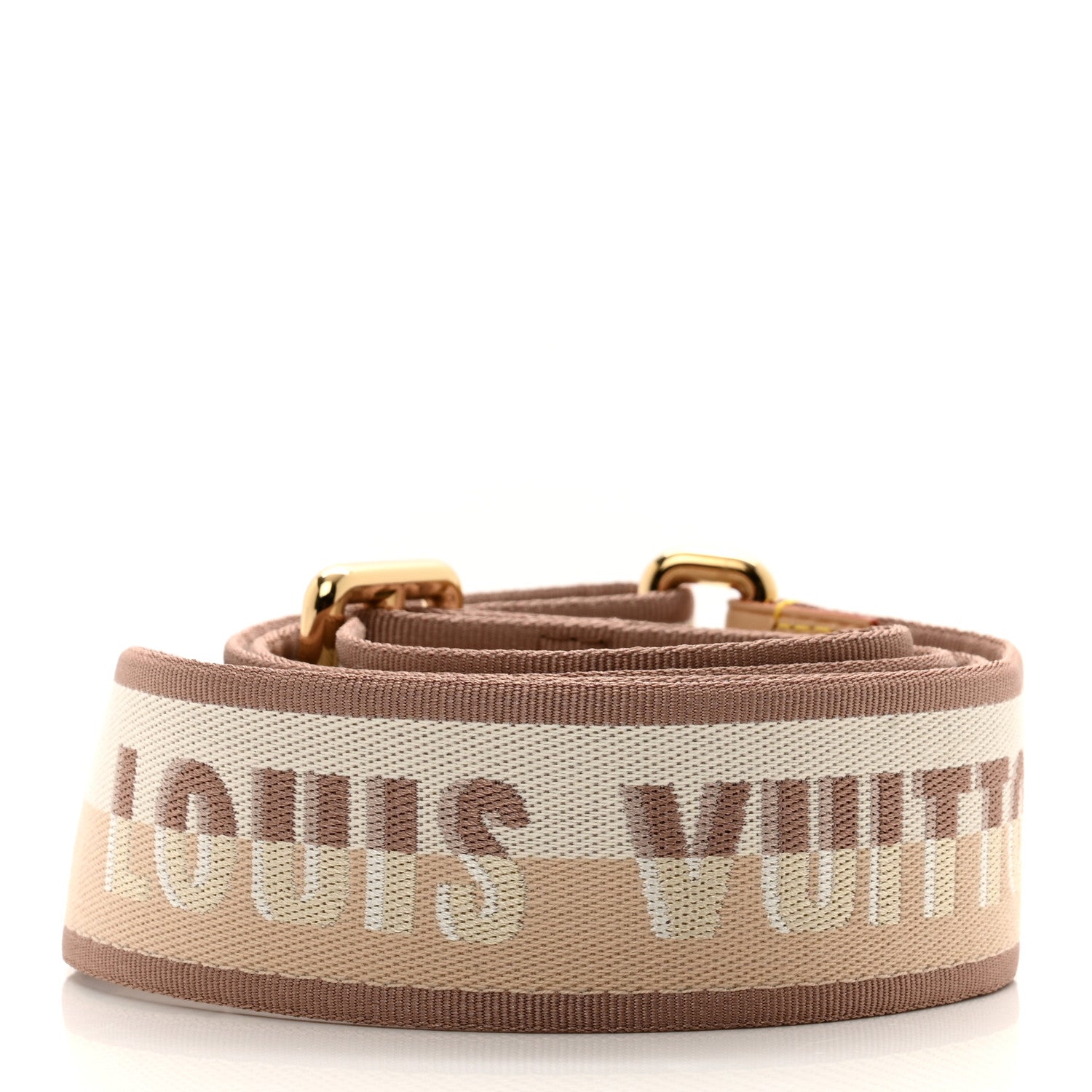 Louis Vuitton Jacquard Speedy Bandouliere 20 Shoulder Strap Beige 2 of 3