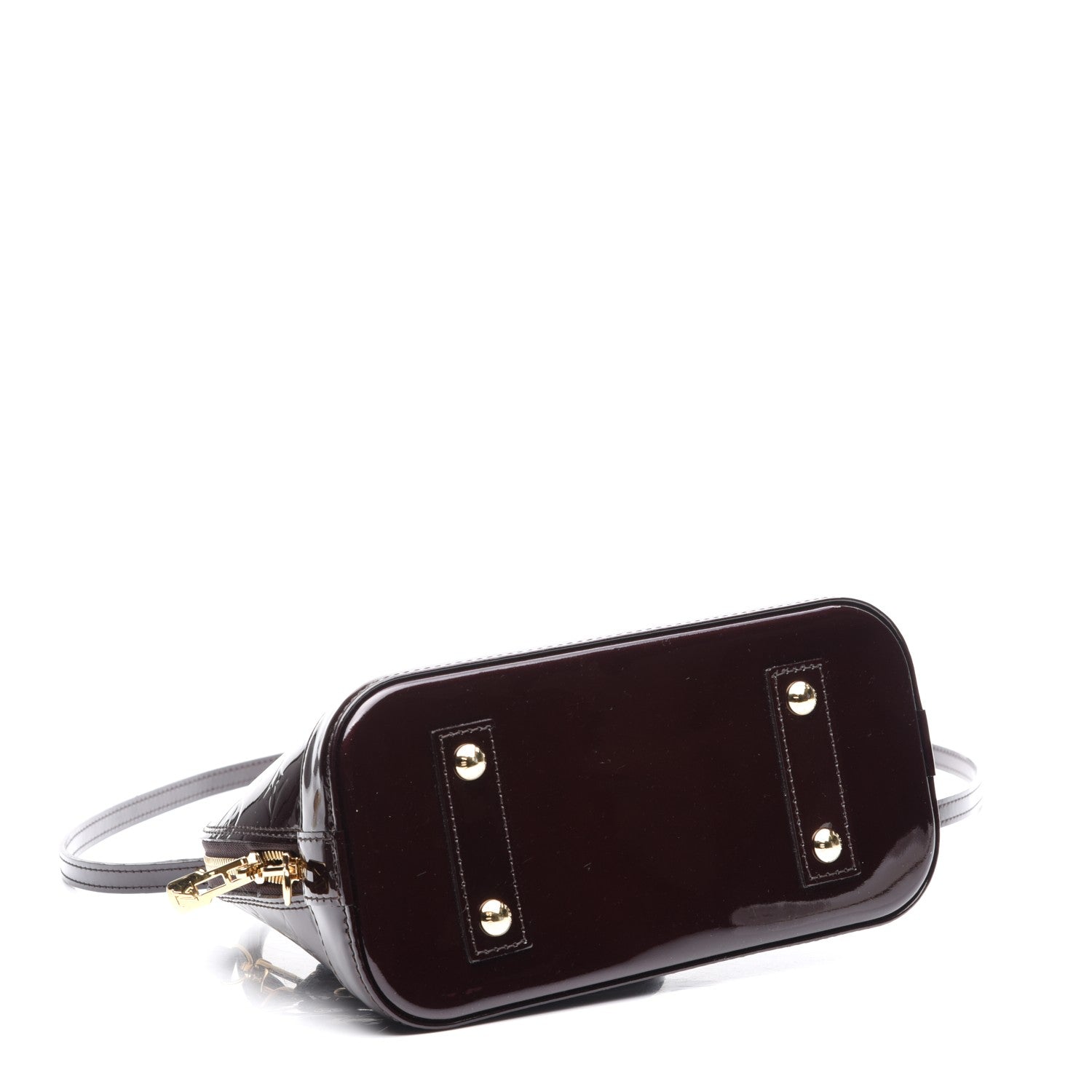 Louis Vuitton Vernis Alma BB Amarante 5 of 9