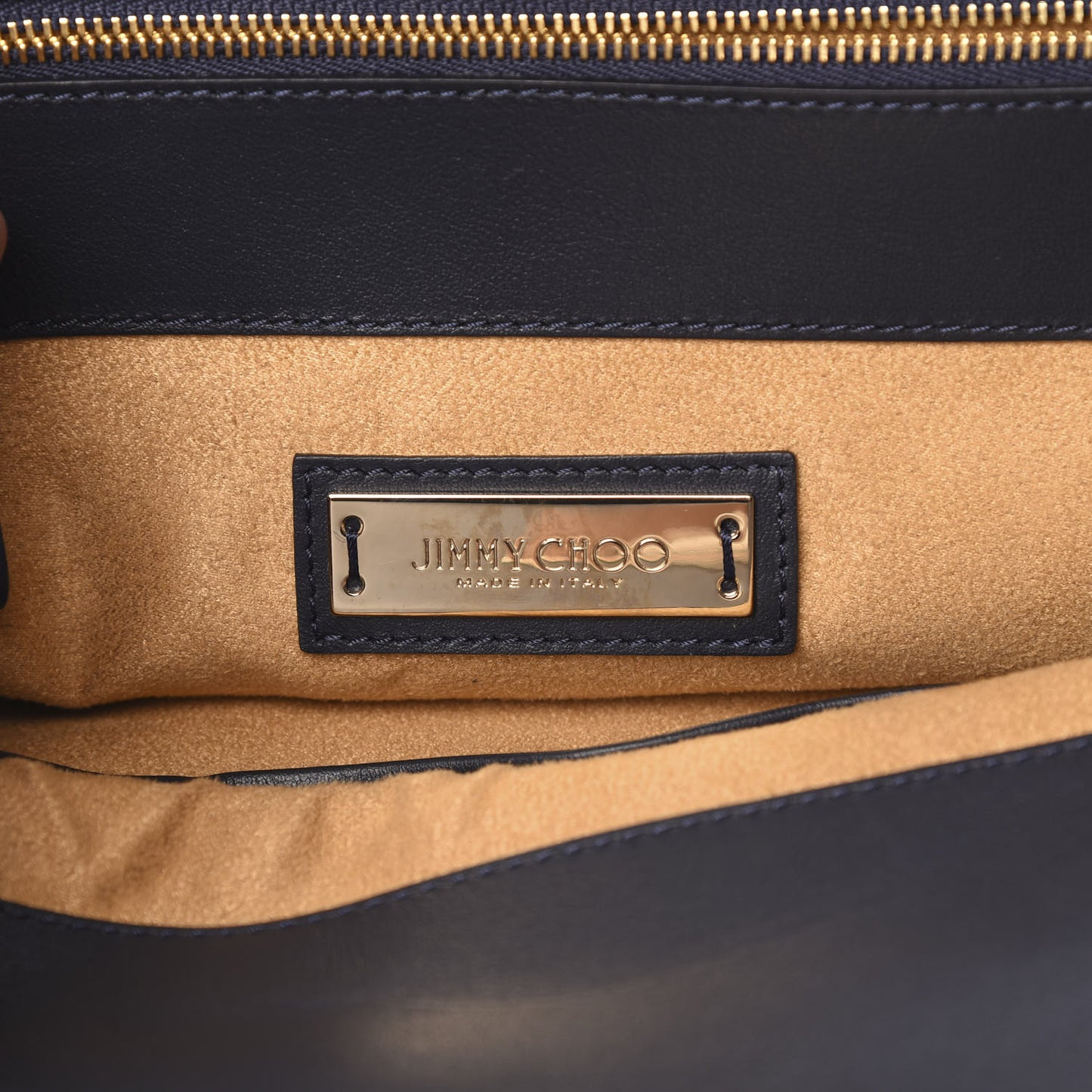 Suede Riley Tote Navy