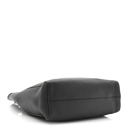 The Row Grained Calfskin Blake Hobo Black 5 of 10