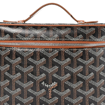 Goyard Goyardine Muse Vanity Case Black Gold 8 of 12