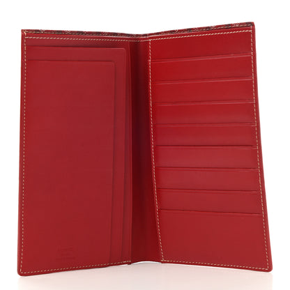 Goyard Goyardine Long Bi-Fold Wallet Red 5 of 7