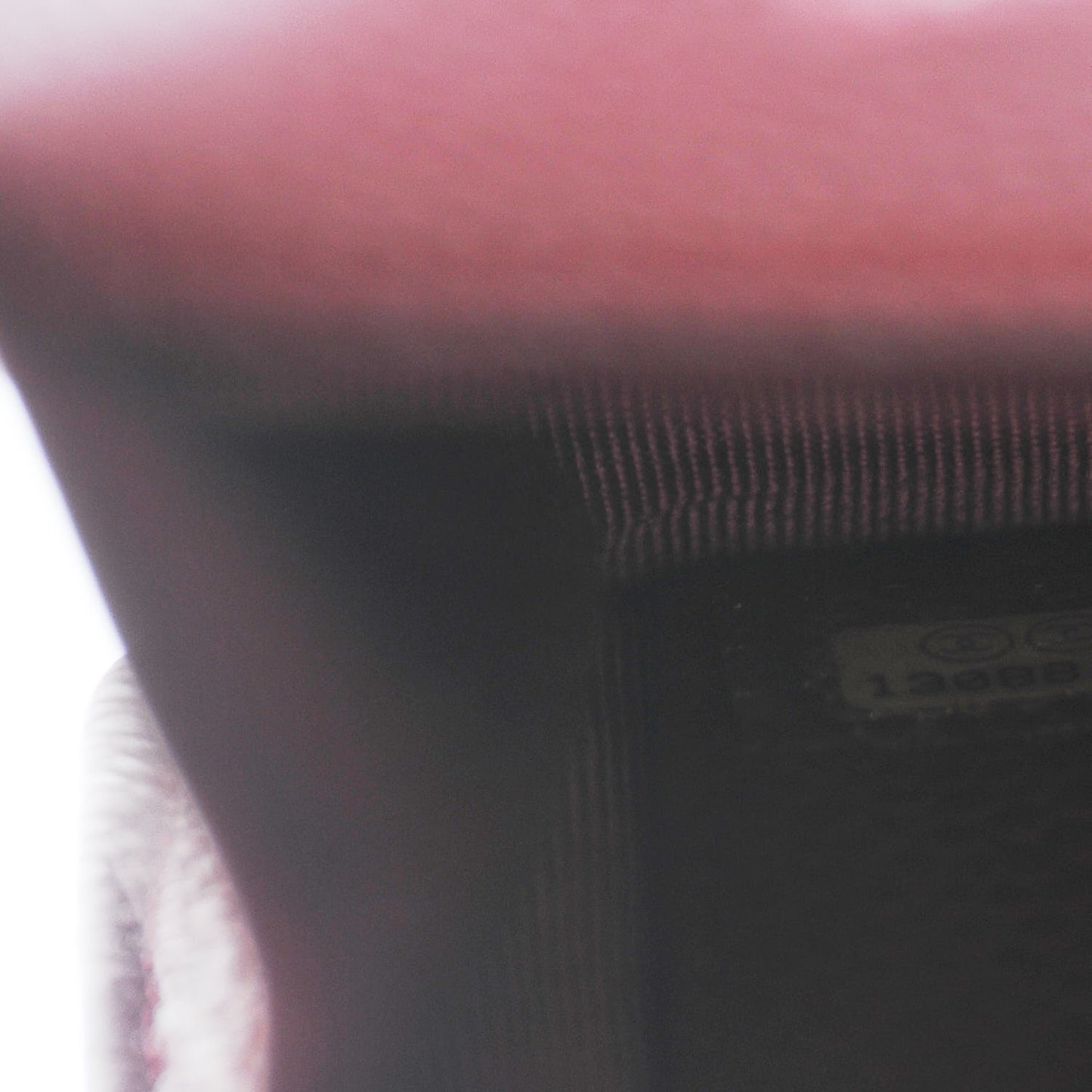 Caviar Quilted Wallet on Chain WOC Burgundy