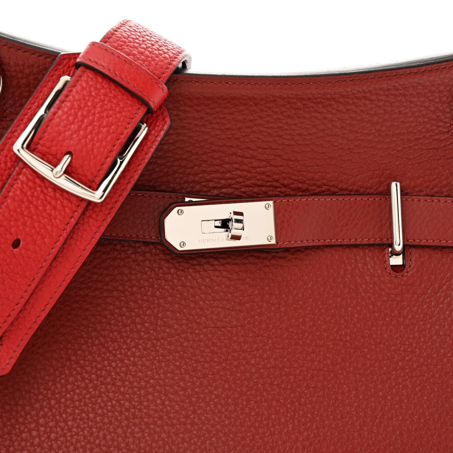 Taurillon Clemence Bi-Color Jypsiere 31 Rouge H Rouge Casaque