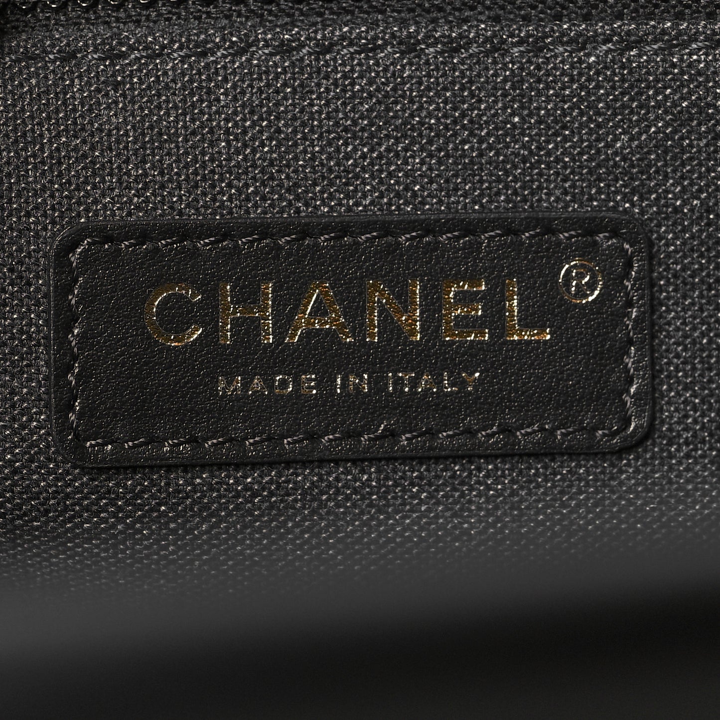 Calfskin Medium Deauville Tote Black