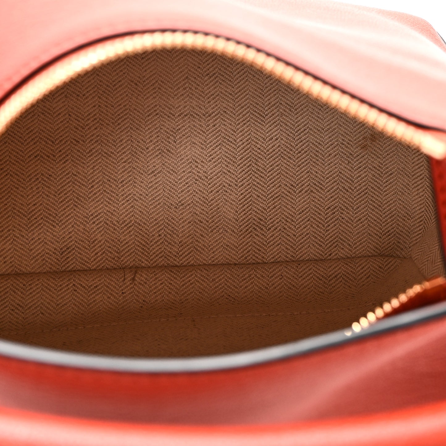 Goatskin Small Puzzle Bag Orange