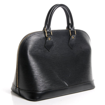 Louis Vuitton Epi Alma PM Black 3 of 7
