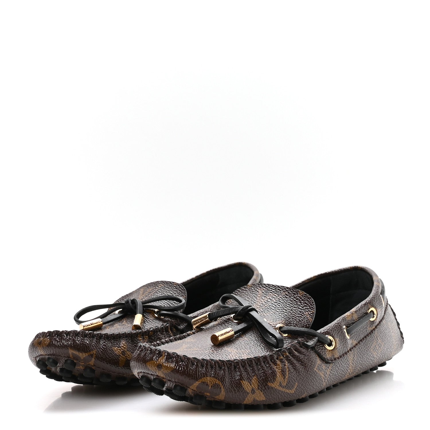 Louis Vuitton Patent Monogram Gloria Loafers 38 36.5 4 of 9
