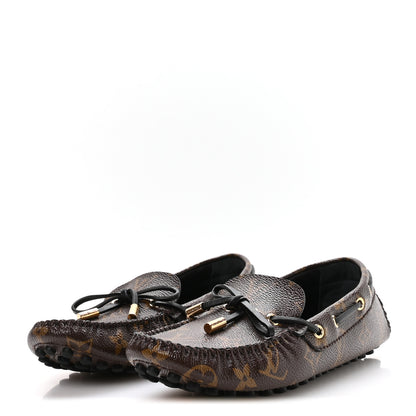 Louis Vuitton Patent Monogram Gloria Loafers 38 36.5 4 of 9
