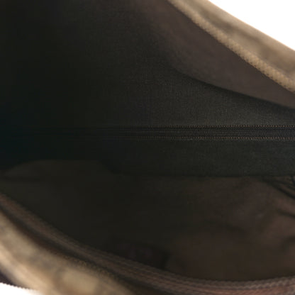 Gucci GG Supreme Monogram Medium Flat Messenger Bag Dark Brown 5 of 12