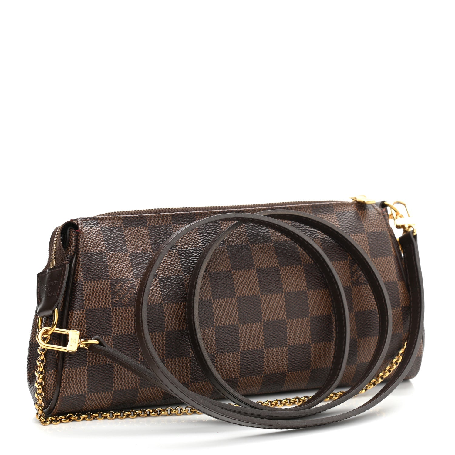 Louis Vuitton Damier Ebene Eva Clutch 3 of 10