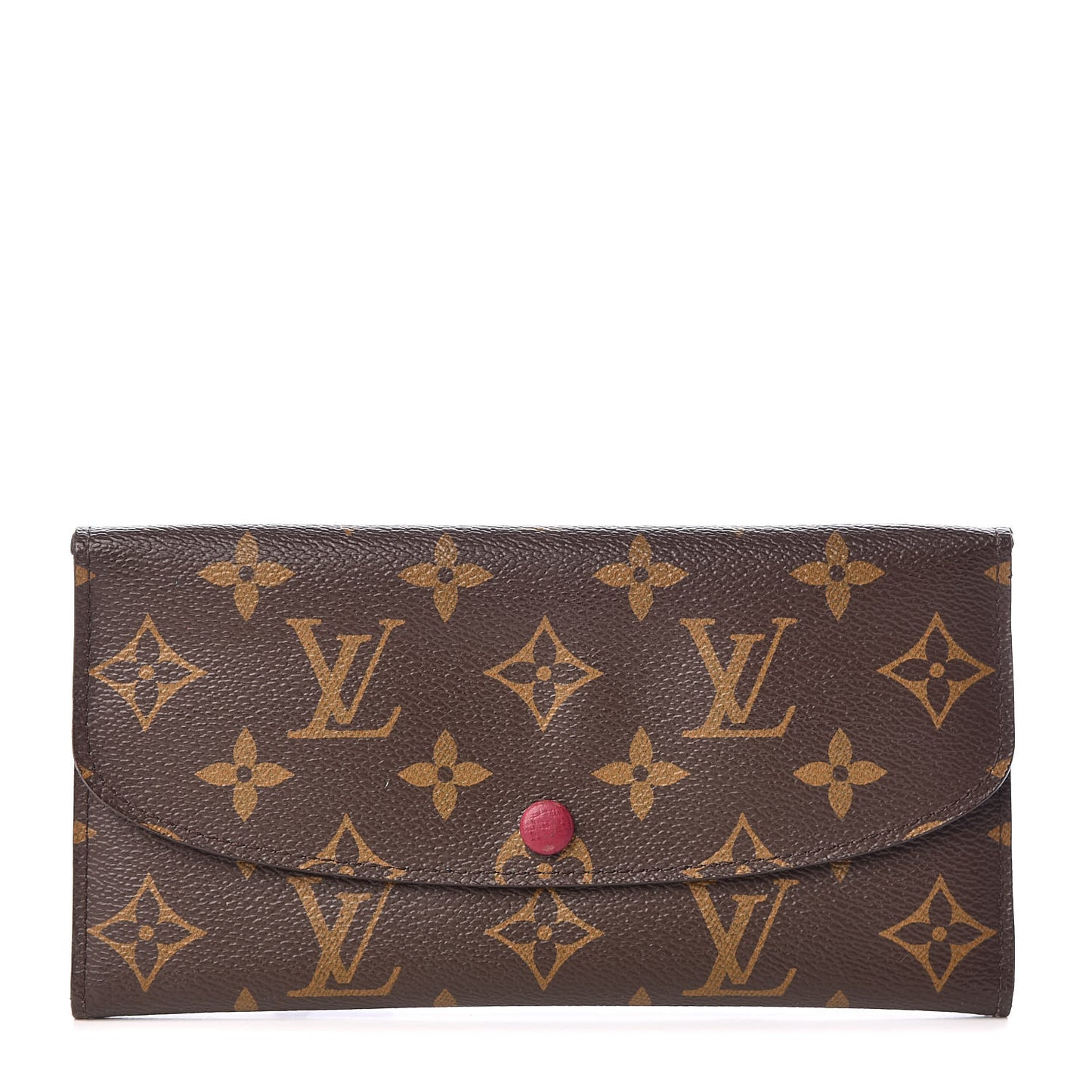 Monogram Emilie Wallet Fuchsia
