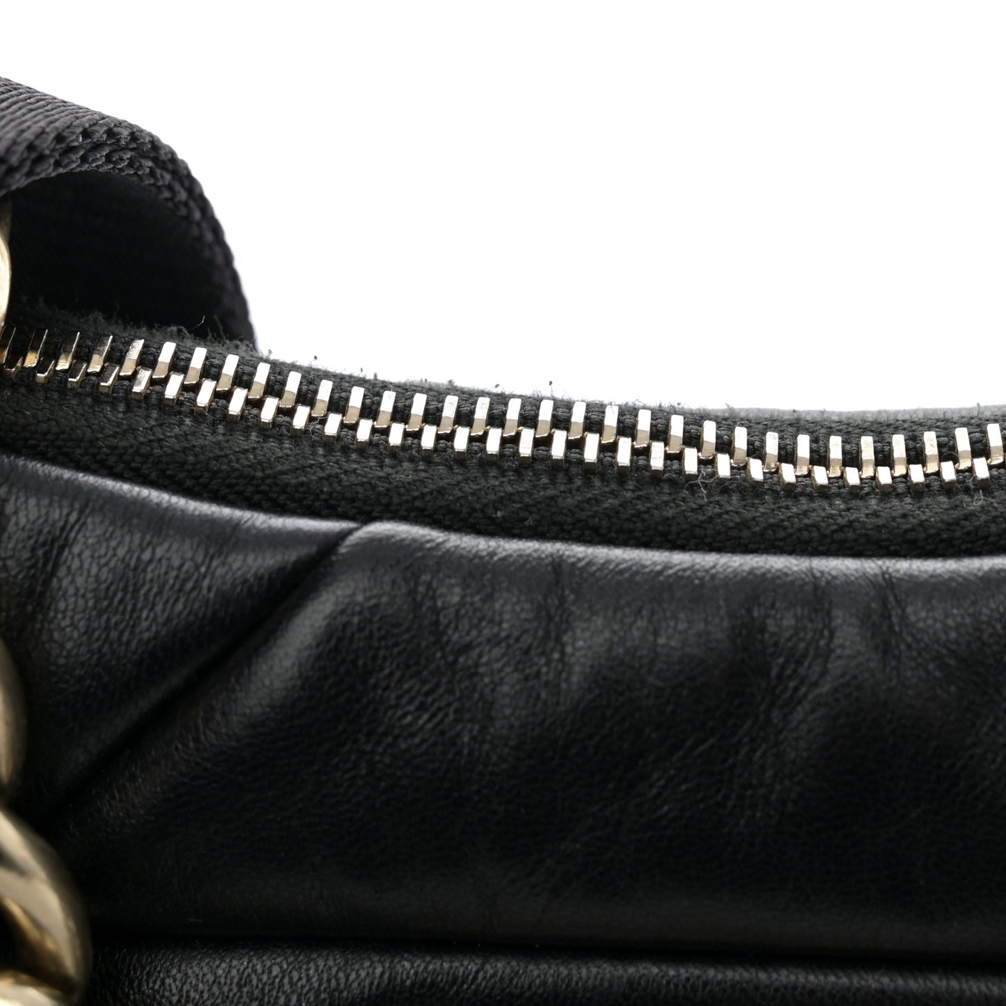 Nappa Re-Nylon Triangle Quilted Patchwork System Shoulder Bag Black
