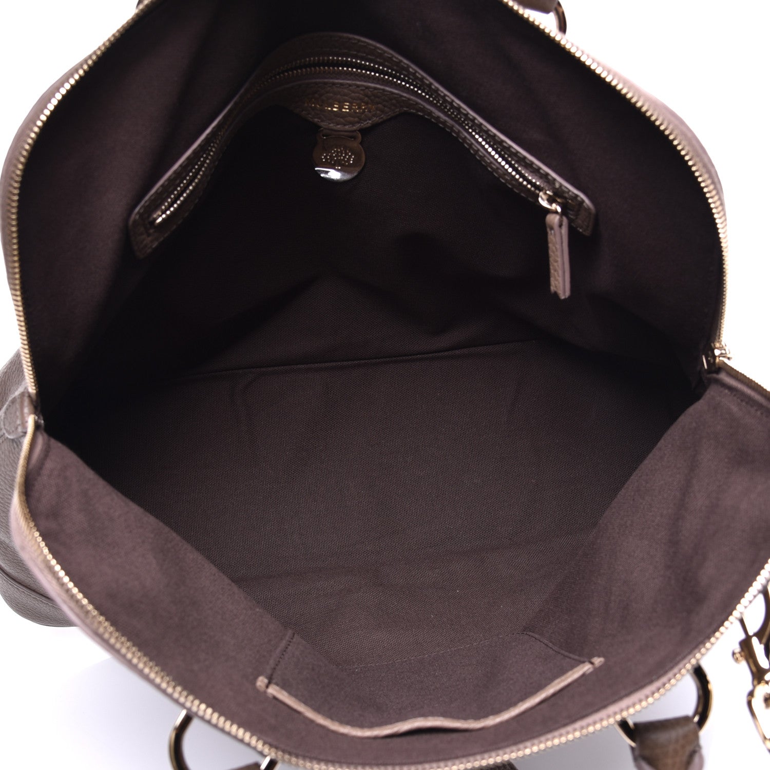Mulberry Soft Grain Calfskin Double Handle Pembridge Taupe 6 of 9