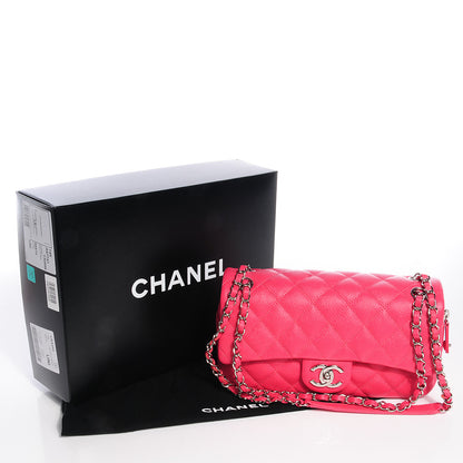 Chanel Caviar Quilted Medium Easy Flap Coral 5 of 8